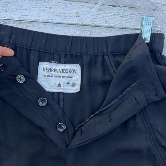Henrik Vibskov The Solar Donkey Experiment Pants Size L Large Black - Picture 6 of 16